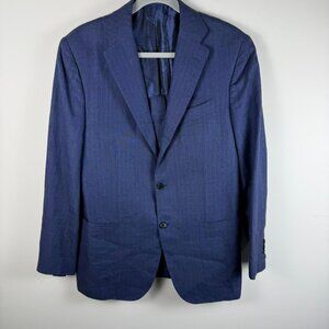 Kiton 3 Button Surgeon Cuff Cashmere Silk Linen Blazer 52R